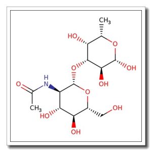 3-O-(2-Acetamido-2-deoxy-b-D-glucopyranosyl)-L-fucopyranose