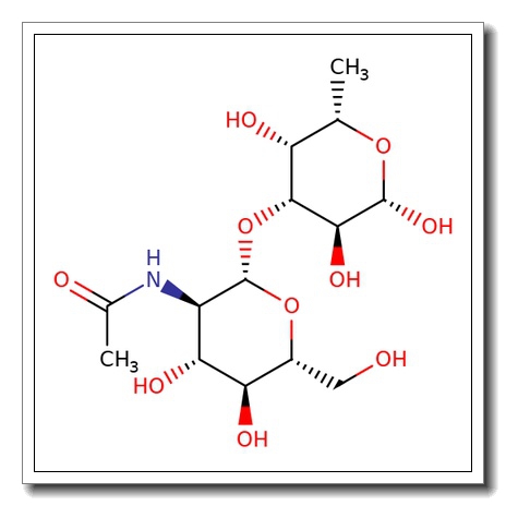 3-O-(2-Acetamido-2-deoxy-b-D-glucopyranosyl)-L-fucopyranose