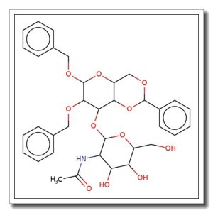 3-O-(2-Acetamido-2-deoxy-D-glucopyranosyl)-1,2-di-O-benzyl-4,6-O-benzylidene-D-mannopyranoside