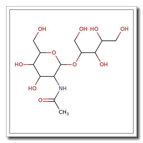 4-O-(2-Acetamido-2-deoxy-D-[UL-13C6]glucopyranosyl)-D-ribitol