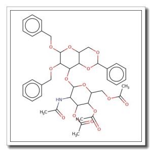 3-O-(2-Acetamido-3,4,6-tri-O-acetyl-2-deoxy-D-glucopyranosyl)-1,2-di-O-benzyl-4,6-O-benzylidene-D-mannopyranoside