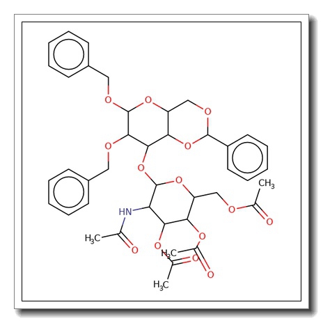 3-O-(2-Acetamido-3,4,6-tri-O-acetyl-2-deoxy-D-glucopyranosyl)-1,2-di-O-benzyl-4,6-O-benzylidene-D-mannopyranoside