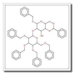 Benzyl 2-O-(2,3,4,6-tetra-O-benzyl-a-D-galactopyranosyl)-4,6-O-benzylidene-D-galactopyranose