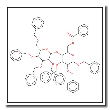Benzyl 4-O-(2,3,4,6-tetra-O-benzyl-a-D-galactopyranosyl)-2,3-di-O-benzyl-6-O-benzoyl-b-D-galactopyranoside