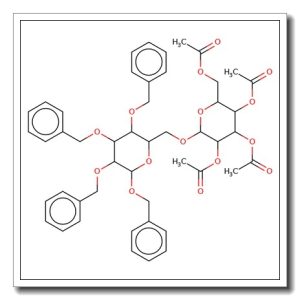 Benzyl-6-O-(2,3,4,6-tetra-O-acetyl-a-D-mannopyranosyl)-2,3,4-tri-O-benzyl-a-D-mannopyranoside