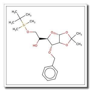 3-O-Benzyl-6-O-tert-butyldimethylsilyl-1,2-O-isopropylidene-a-D-glucofuranose