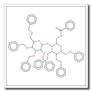 6-O-Benzoyl-1,2,3-tri-O-benzyl-4-O-(2,3,4,6-tetra-O-benzyl-a-D-galactopyranosyl)-b-D-galactopyranoside