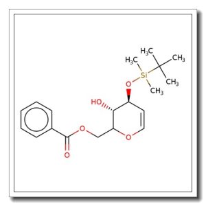6-O-Benzoyl-3-O-tert-butyldimethylsilyl-D-galactal