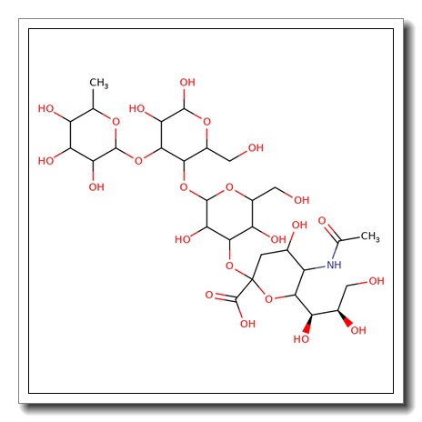 3-O-(a-L-Fucopyranosyl)-4-O-(3-sialyl-b-D-galactopyranosyl)-D-glucose