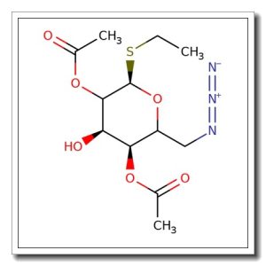 Ethyl 2,4-di-O-acetyl-6-azido-6-deoxy-a-D-thiomannopyranoside