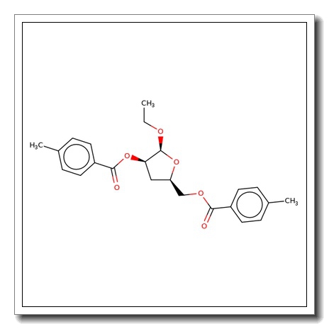 Ethyl 3-deoxy-2,5-di-O-toluoyl-L-threo-pentofuranoside