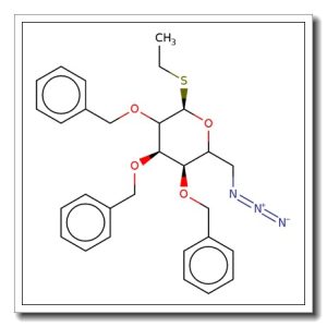 Ethyl 6-azido-2,3,4-tri-O-benzyl-6-deoxy-a-D-thiomannopyranoside