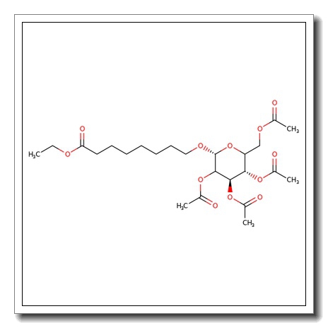 (8-Ethoxycarbonyloctyl)-2,3,4,6-tetra-O-acetyl-b-D-galactopyranoside