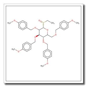 Ethyl 2,3,4,6-tetra-O-(4-methoxybenzyl)-b-D-thiogalactopyranoside S-oxide