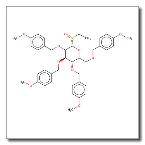 Ethyl 2,3,4,6-tetra-O-(4-methoxybenzyl)-b-D-thiogalactopyranoside S-oxide