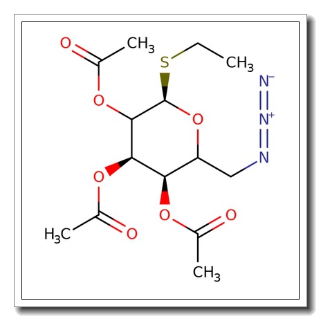 Ethyl 2,3,4-tri-O-acetyl-6-azido-6-deoxy-a-D-thiomannopyranoside