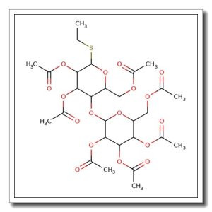 Ethyl 2,3,6-tri-O-acetyl-4-O-(2,3,4,6-tetra-O-acetyl-b-D-galactopyranosyl)-D-thioglucopyranoside