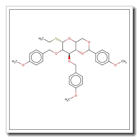 Ethyl 2,3-di-O-(4-methoxybenzyl)-4,6-O-(4-methoxybenzylidene)-b-D-thiogalactopyranoside