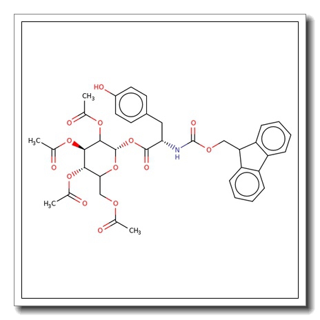 N-Fmoc-O-(2,3,4,6-tetra-O-acetyl-b-D-galactopyranosyl)-L-tyrosine