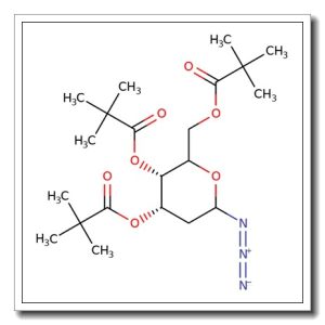 2-Deoxy-3,4,6-tri-O-pivaloyl-D-glucopyranosyl azide