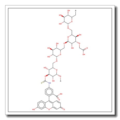 Fluorescein isothiocyanate-carboxymethyl-dextran – Average MW 70,000