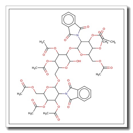 3,4-Di-O-acetyl-2,6-di-O-(3,4,6-tri-O-acetyl-2-deoxy-2-phthalimido-β-D-glucopyranosyl)-α-D-mannopyranose
