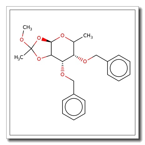 3,4-Di-O-benzyl-1,2-O-(1-methoxyethylidene)-b-L-rhamnopyranose
