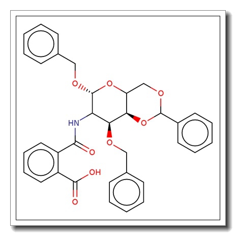 1,3-Di-O-benzyl-4,6-O-benzylidene-2-(2-carboxybenzimido)-2-deoxy-b-D-glucopyranoside