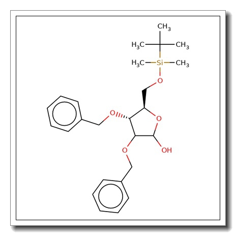 2,3-Di-O-benzyl-5-O-tert-butyldimethylsilyl-D-xylofuranose