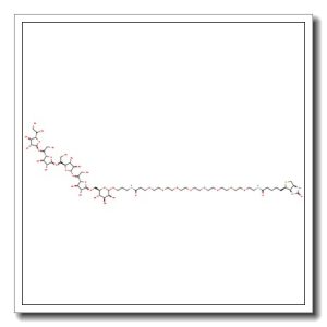 Galactofuranose pentasaccharide PEG6-NH-sp-biotin