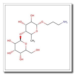 4-O-(a-D-Galactopyranosyl)-b-D-fucopyranosyl propylamine