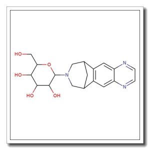 8-D-Glucopyranosyl-7,8,9,10-tetrahydro-6,10-methano-6H-pyrazino[2,3-h][3]benzazepine