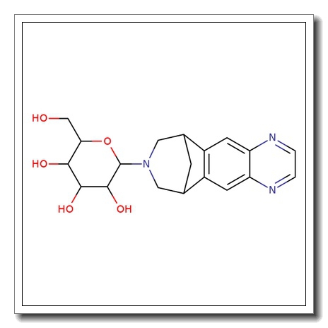 8-D-Glucopyranosyl-7,8,9,10-tetrahydro-6,10-methano-6H-pyrazino[2,3-h][3]benzazepine