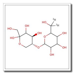 5-O-(a-D-[6,6′-2H2]Glucopyranosyl)-D-fructopyranose