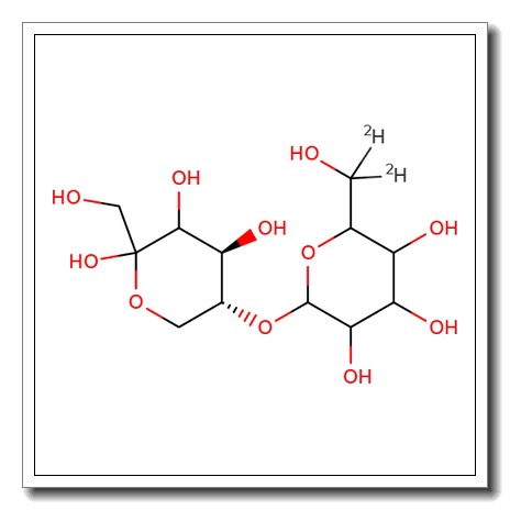 5-O-(a-D-[6,6′-2H2]Glucopyranosyl)-D-fructopyranose