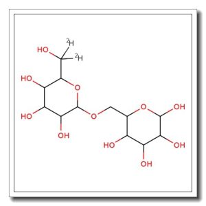 6-O-(a-D-[6,6′-2H2]Glucopyranosyl)-D-glucopyranose