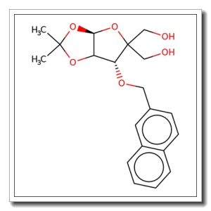 1,2-O-Isopropylidene-4-hydroxymethyl-3-O-(2-methylnaphthyl)-a-D-ribofuranose