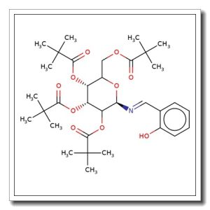 N-(2-Hydroxybenzyliden)imino-2,3,4,6-tetra-O-pivaloyl-b-D-glucopyranoside