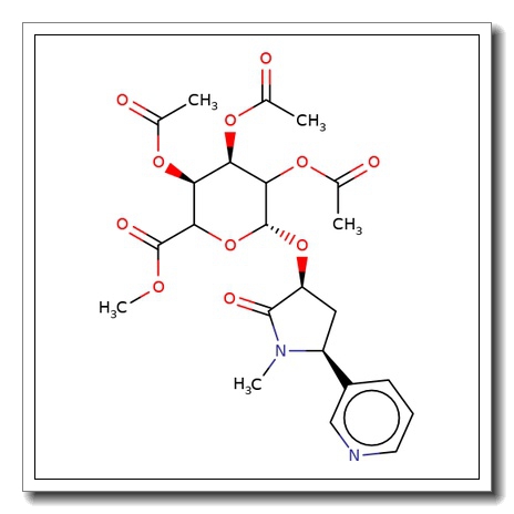 1-O-(trans-3-Hydroxycotinine)-2,3,4-tri-O-acetyl-b-D-glucuronide methyl ester