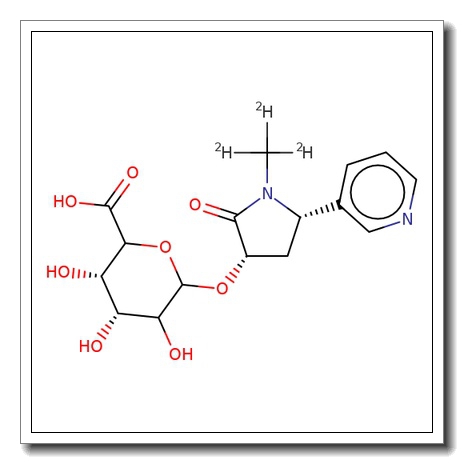 1-O-(trans-3-Hydroxycotinine)-D-glucuronide methyl-D3