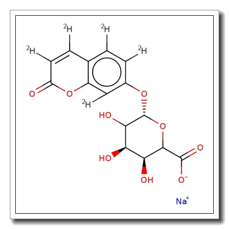 7-Hydroxycoumarin D5-D-glucuronide sodium salt