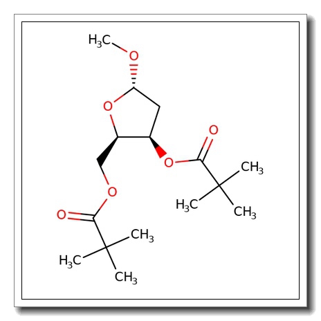 Methyl 2-deoxy-3,5-di-O-pivaloyl-a-D-ribofuranoside