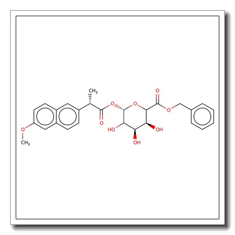(R)-Naproxen acyl-b-D-glucuronide benzyl ester