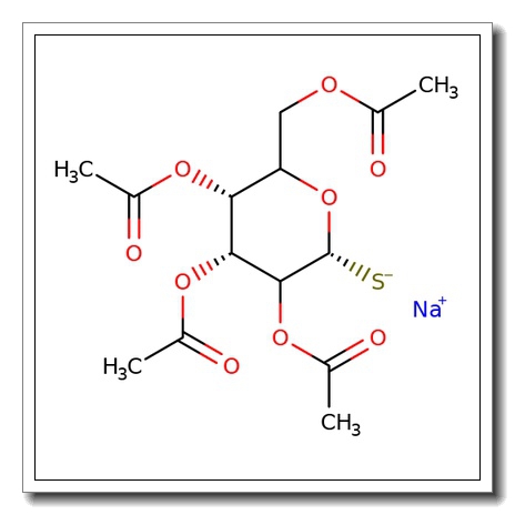 2,3,4,6-Tetra-O-acetyl-a-D-thiomannopyranse sodium salt